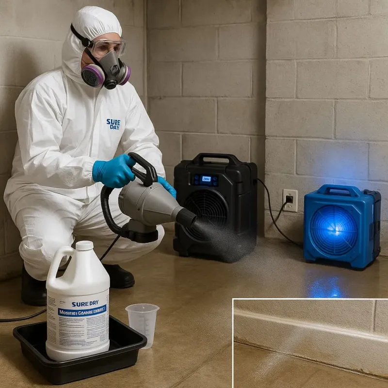 Sanitization and Odor Removal process in Middlebury, IN