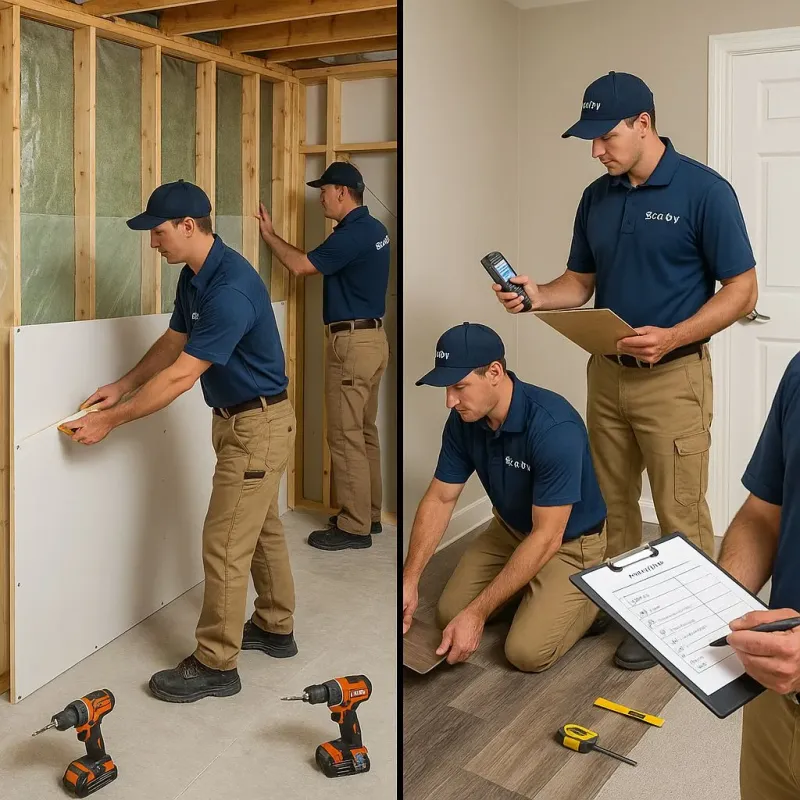 Repairs and Reconstruction process in Middlebury, IN